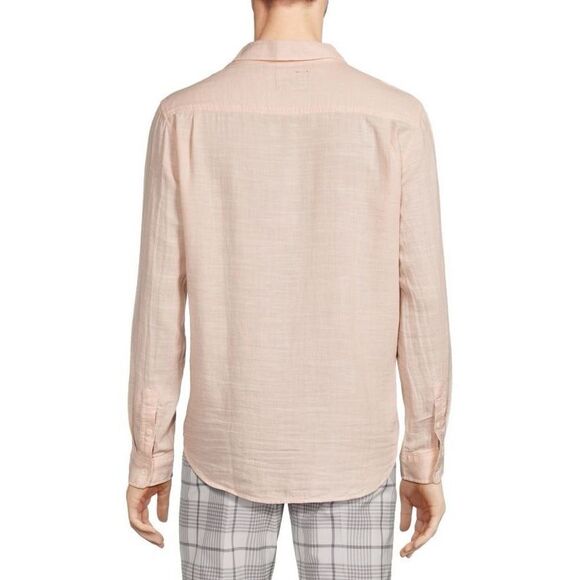 Rails NWT Wyatt Solid Shirt Peach Large - Picture 3 of 6